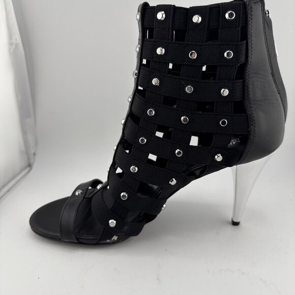 Michael Kors Sherry Women's 8M Open Toe Leather Studded Gladiator Sandals NWB - Picture 6 of 14